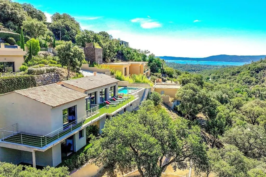 Villa Prestige Avec Piscine Et Sa Vue Mer Au Calme Grimaud 0*,  Frankrig