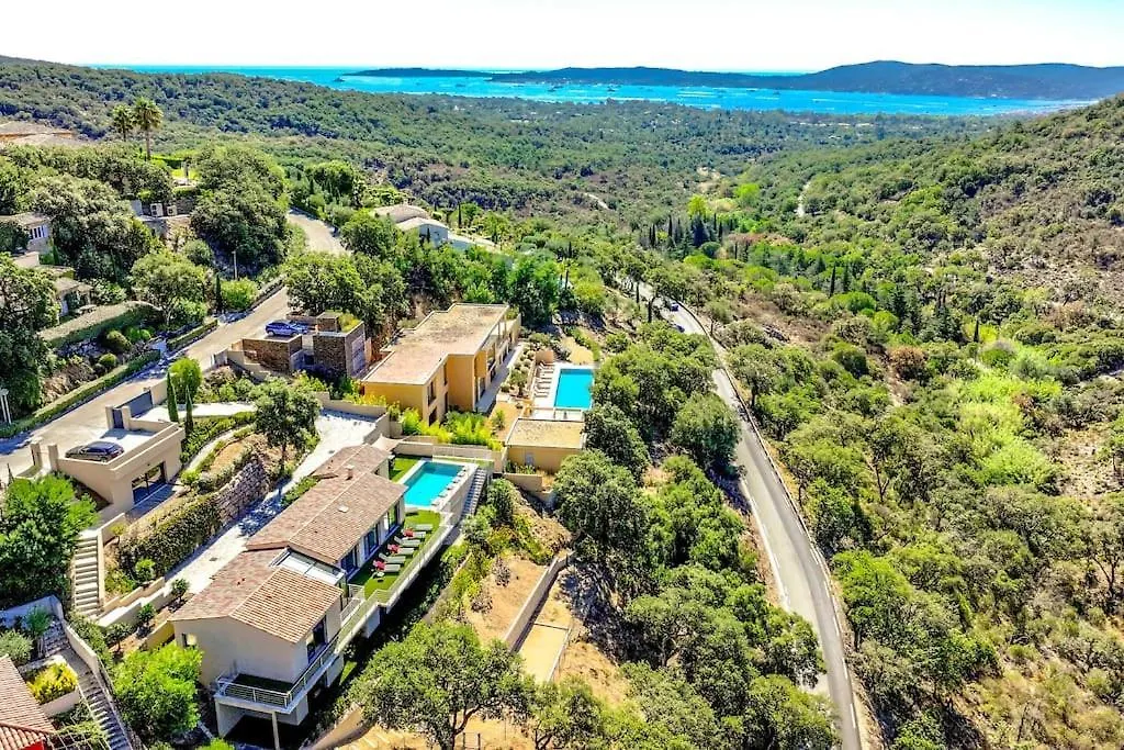 Villa Prestige Avec Piscine Et Sa Vue Mer Au Calme Grimaud Frankrig