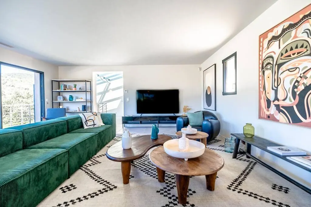 Villa Prestige Avec Piscine Et Sa Vue Mer Au Calme Grimaud